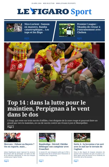 Le Figaro Sport - 20 Nis 2024