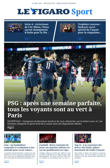 Le Figaro Sport - 23 4月 2024