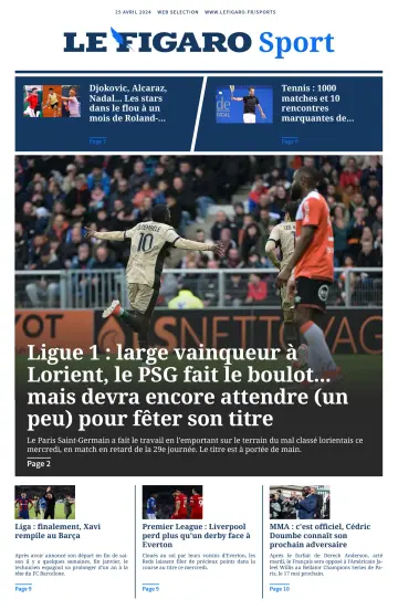 Le Figaro Sport - 25 Nis 2024