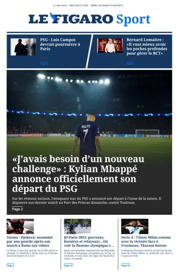 Le Figaro Sport - 11 Mai 2024