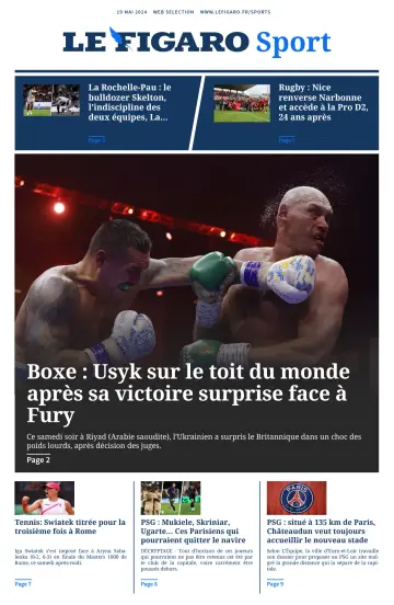 Le Figaro Sport - 19 Mai 2024