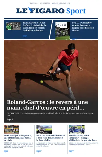Le Figaro Sport - 31 May 2024