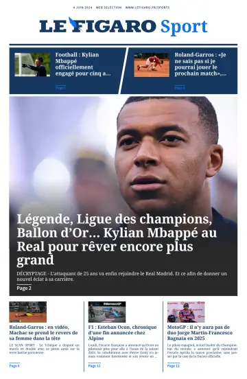 Le Figaro Sport - 4 Meith 2024