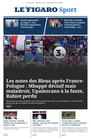 Le Figaro Sport - 26 Jun 2024