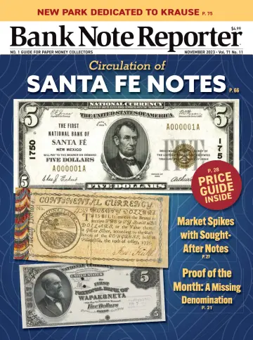 Bank Note Reporter - 1 Nov 2023