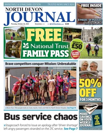 North Devon Journal - 26 Oct 2023