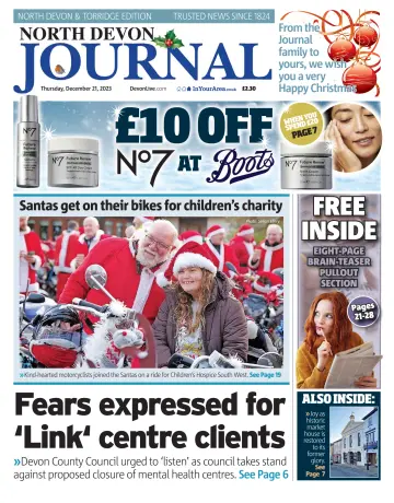 North Devon Journal - 21 Dec 2023