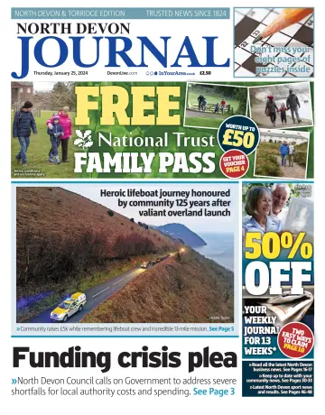 North Devon Journal - 25 Jan 2024