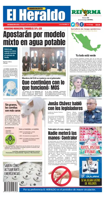 El Heraldo de Aguascalientes - 19 Mar 2022