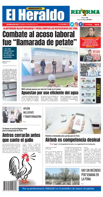El Heraldo de Aguascalientes - 20 Mar 2022