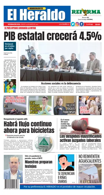 El Heraldo de Aguascalientes - 29 Mar 2022