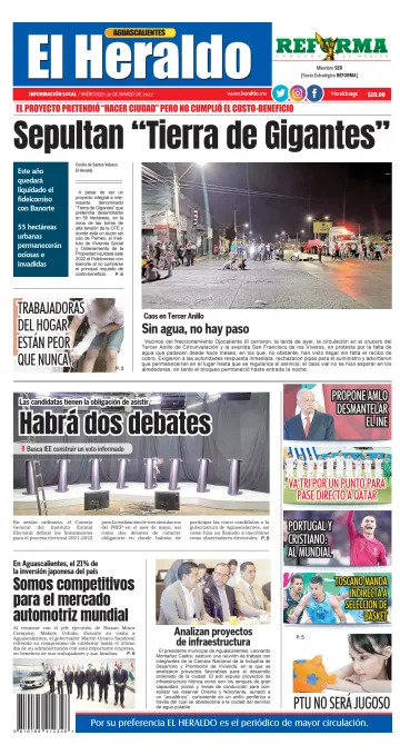 El Heraldo de Aguascalientes - 30 Mar 2022