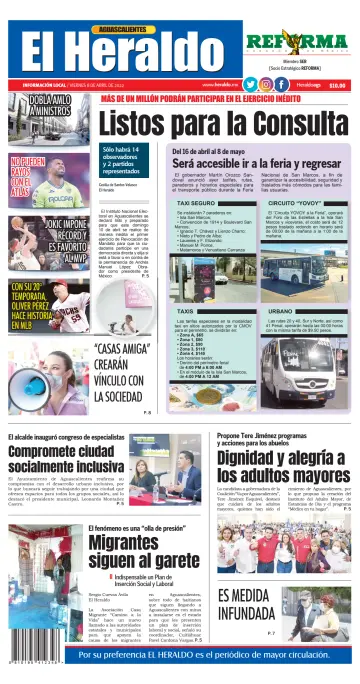 El Heraldo de Aguascalientes - 8 Apr 2022
