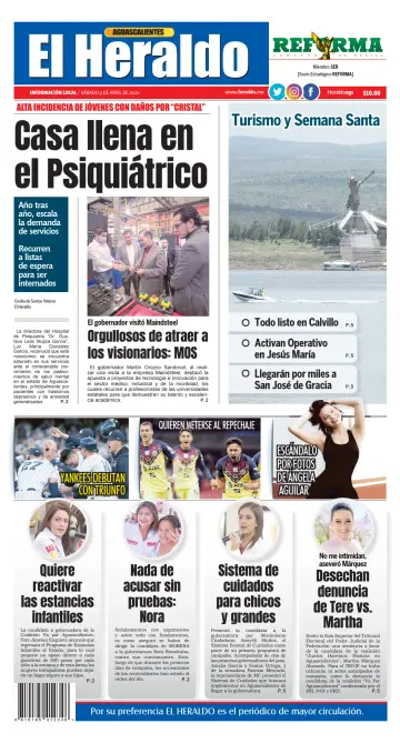 El Heraldo de Aguascalientes - 9 Apr 2022