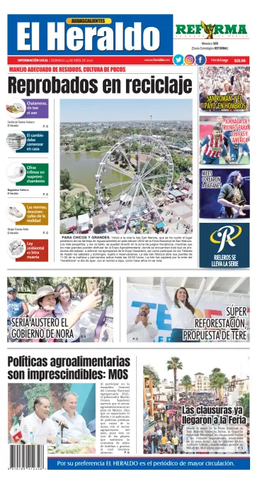 El Heraldo de Aguascalientes - 24 Apr 2022