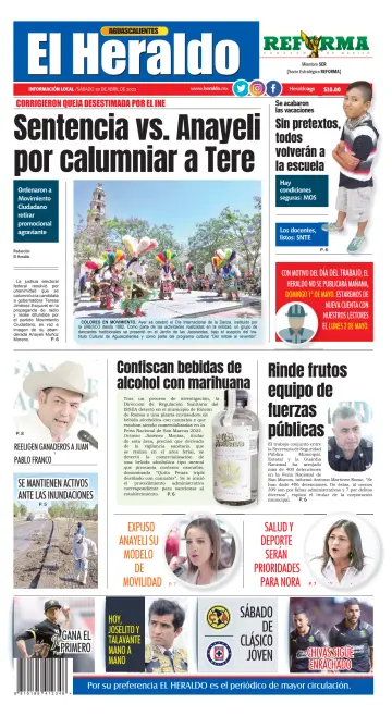 El Heraldo de Aguascalientes - 30 Apr 2022