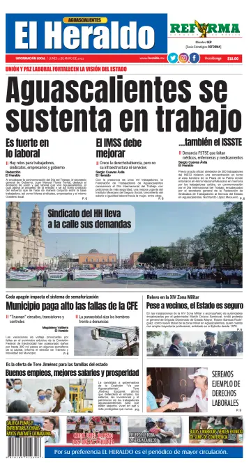 El Heraldo de Aguascalientes - 2 May 2022