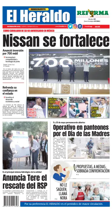 El Heraldo de Aguascalientes - 5 May 2022