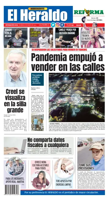 El Heraldo de Aguascalientes - 8 May 2022