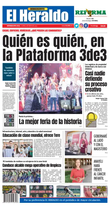El Heraldo de Aguascalientes - 9 May 2022