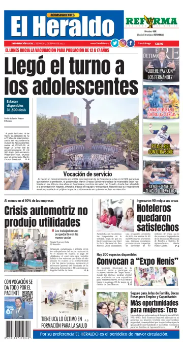 El Heraldo de Aguascalientes - 13 May 2022