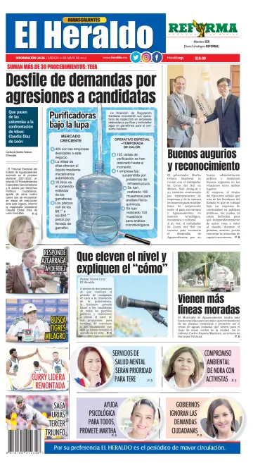 El Heraldo de Aguascalientes - 21 May 2022