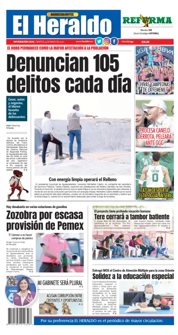 El Heraldo de Aguascalientes - 24 May 2022