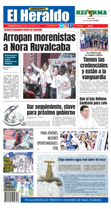El Heraldo de Aguascalientes - 29 May 2022