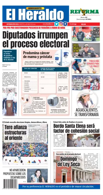 El Heraldo de Aguascalientes - 31 May 2022