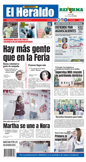 El Heraldo de Aguascalientes - 1 Jun 2022