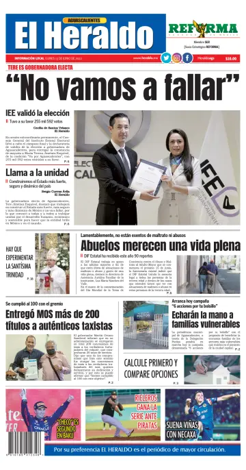 El Heraldo de Aguascalientes - 13 Jun 2022