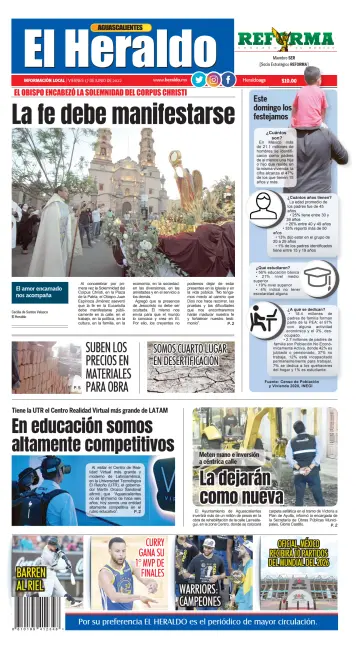 El Heraldo de Aguascalientes - 17 Jun 2022