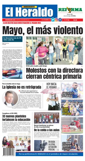 El Heraldo de Aguascalientes - 21 Jun 2022