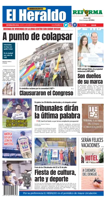 El Heraldo de Aguascalientes - 23 Jun 2022