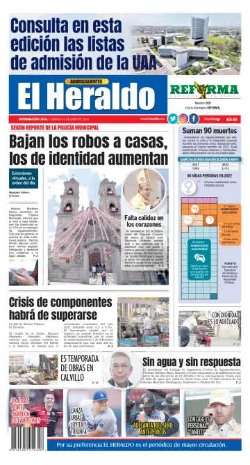 El Heraldo de Aguascalientes - 25 Jun 2022