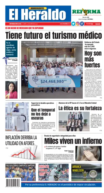 El Heraldo de Aguascalientes - 27 Jun 2022