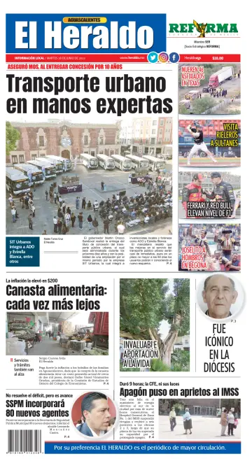 El Heraldo de Aguascalientes - 28 Jun 2022