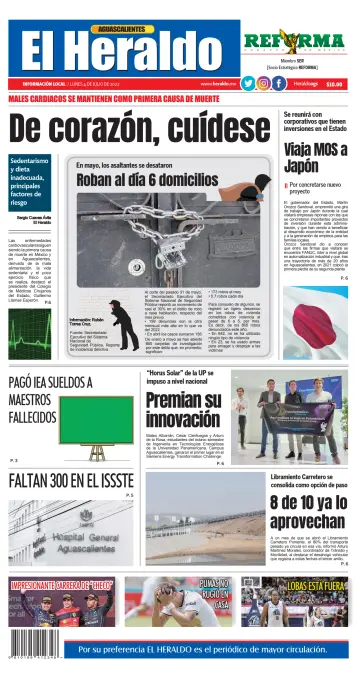 El Heraldo de Aguascalientes - 4 Jul 2022