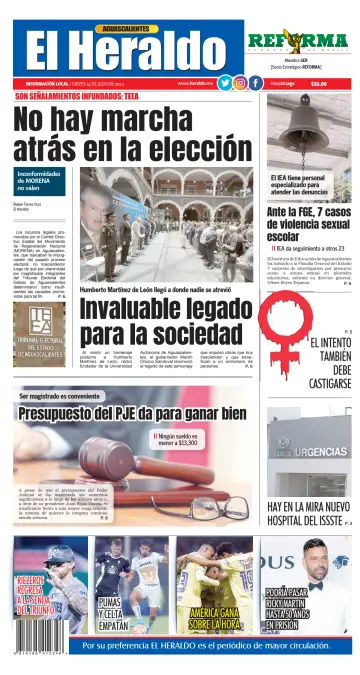 El Heraldo de Aguascalientes - 14 Jul 2022