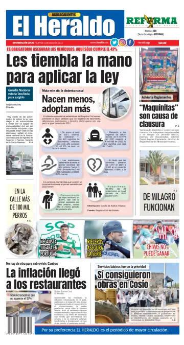 El Heraldo de Aguascalientes - 21 Jul 2022
