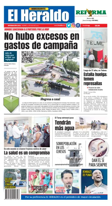 El Heraldo de Aguascalientes - 22 Jul 2022