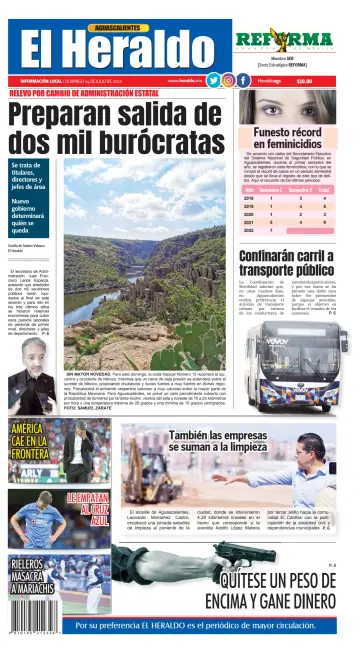 El Heraldo de Aguascalientes - 24 Jul 2022