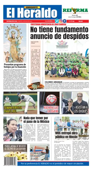El Heraldo de Aguascalientes - 26 Jul 2022
