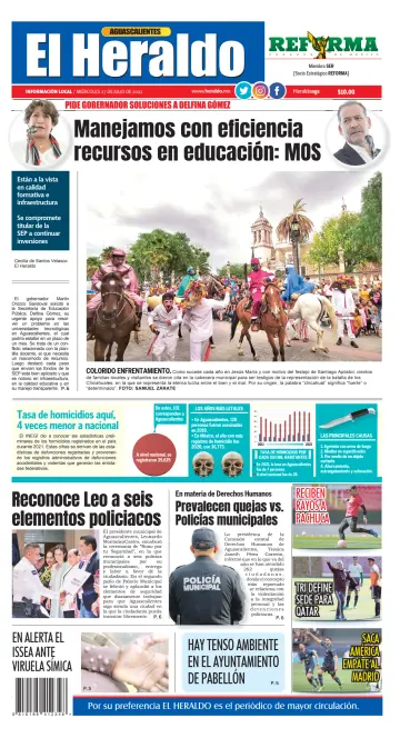 El Heraldo de Aguascalientes - 27 Jul 2022