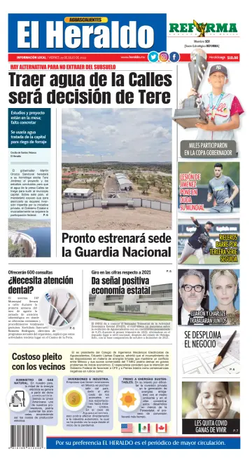 El Heraldo de Aguascalientes - 29 Jul 2022