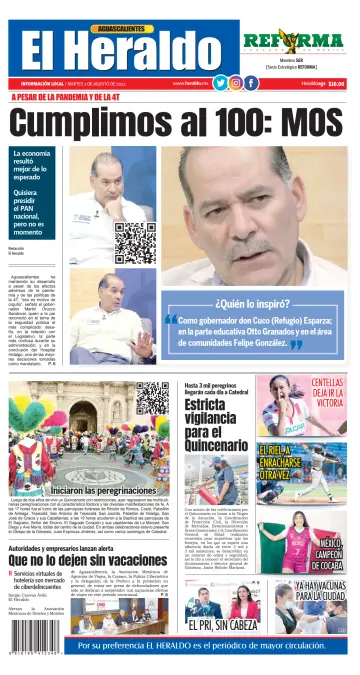 El Heraldo de Aguascalientes - 2 Aug 2022