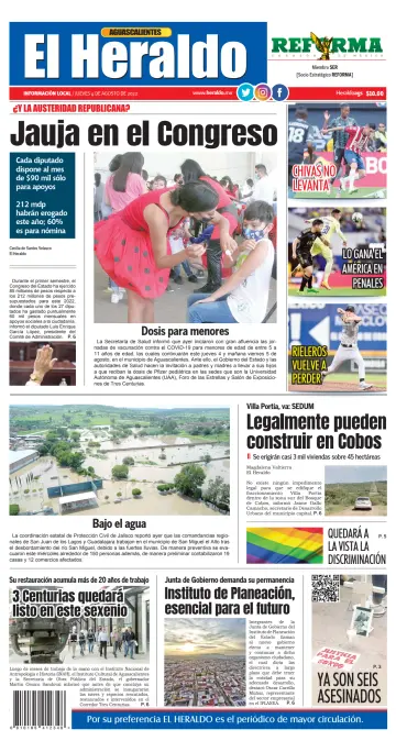 El Heraldo de Aguascalientes - 4 Aug 2022