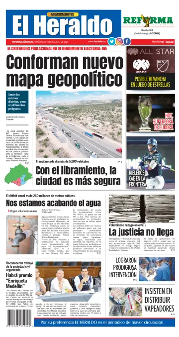 El Heraldo de Aguascalientes - 10 Aug 2022