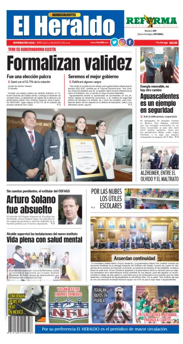 El Heraldo de Aguascalientes - 17 Aug 2022