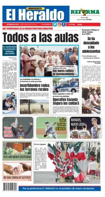 El Heraldo de Aguascalientes - 29 Aug 2022